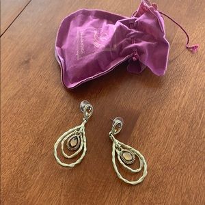 Beautiful and bright earrings